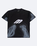 Balenciaga - 3B Logo T-Shirt - Black and Dark Gray
