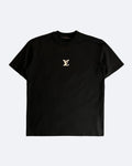 Louis Vuitton - LV Rubber Logo T-Shirt - Black