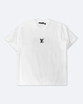 Louis Vuitton - LV Rubber Logo T-Shirt - White