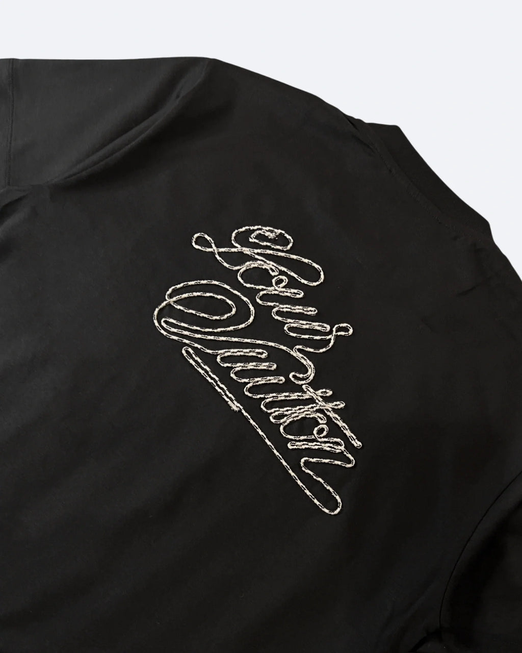 Louis Vuitton - Lovers Embroidery T-Shirt - Black