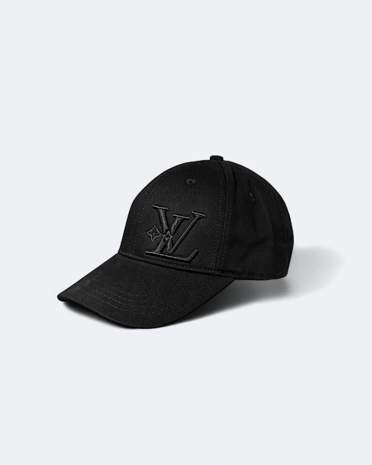 Louis Vuitton - LV Black Monogram Cap -  Black