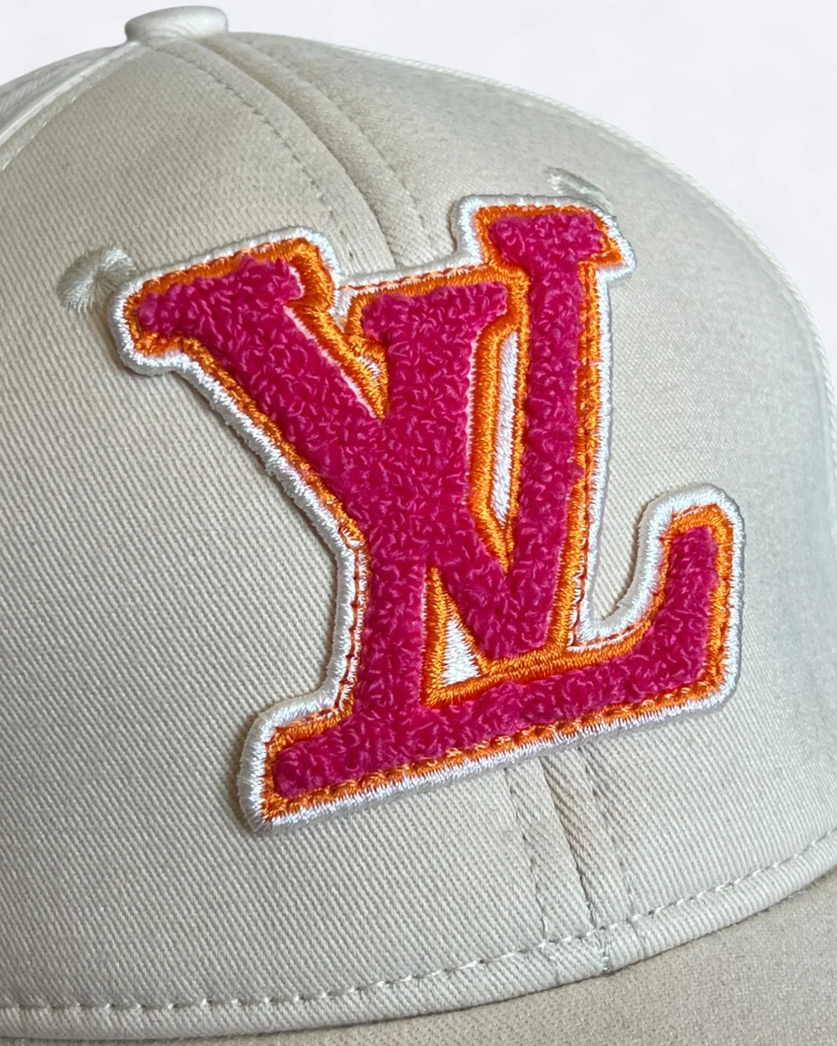 Louis Vuitton - Soft LV Monogram Cap - Cream