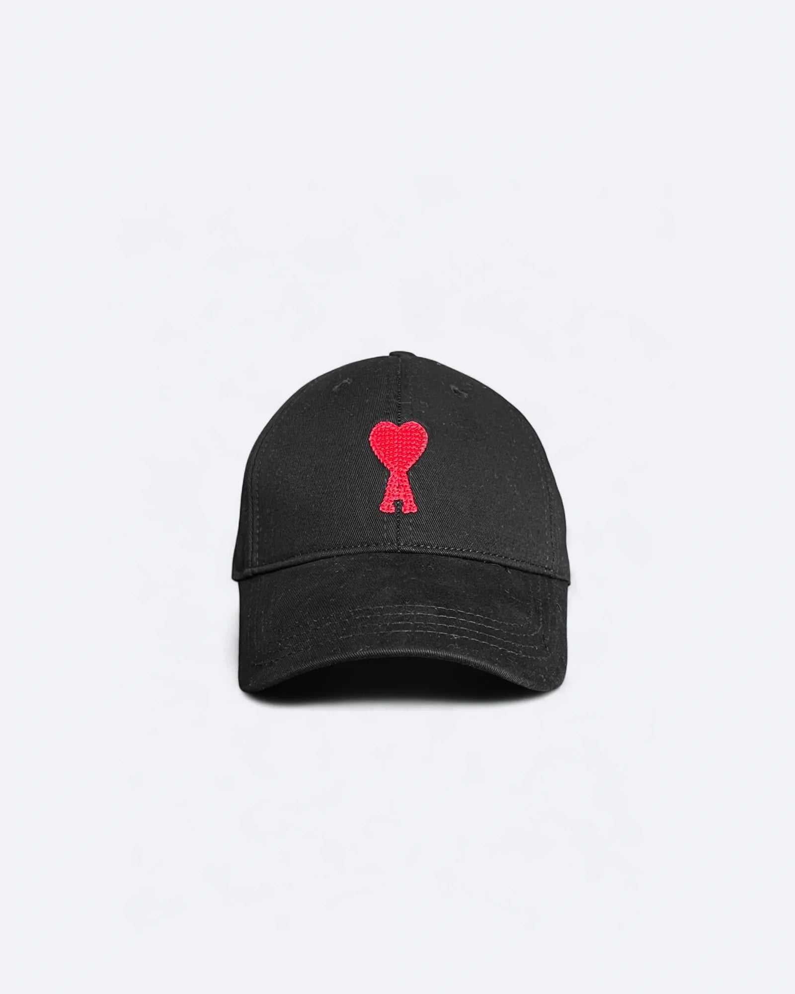 AMI - Logo Embroidery Cap - Black