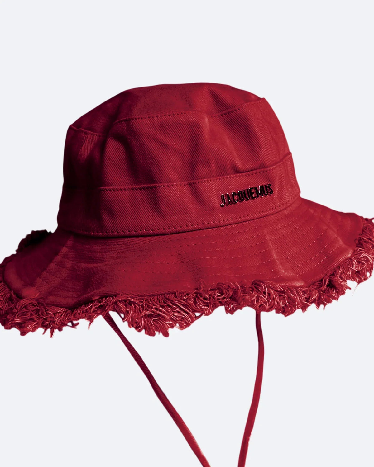 Jacquemus - The Artichaut Bucket Hat - Burgundy