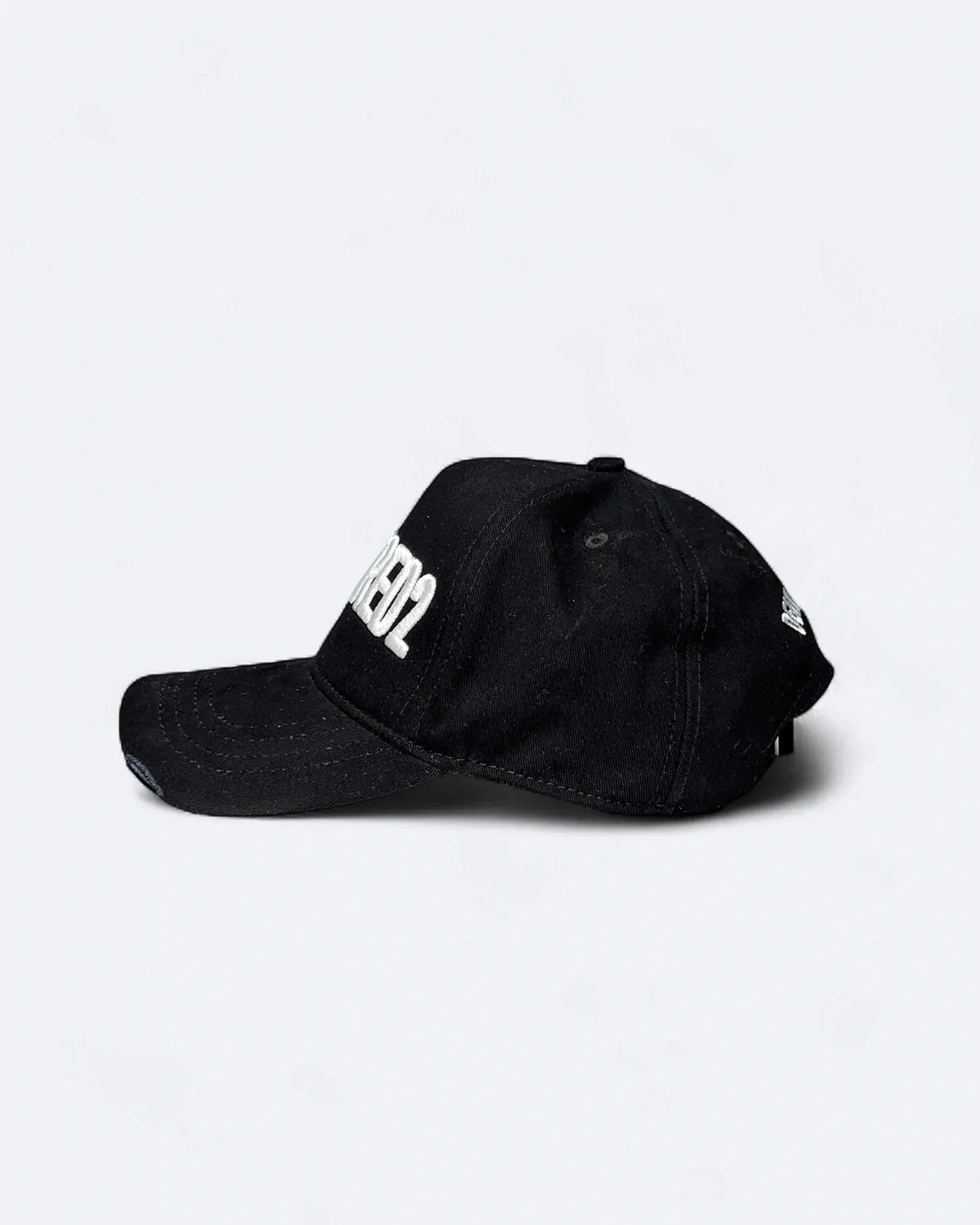 Dsquared2 - Condensed Logotype Embroidery Cap - Black