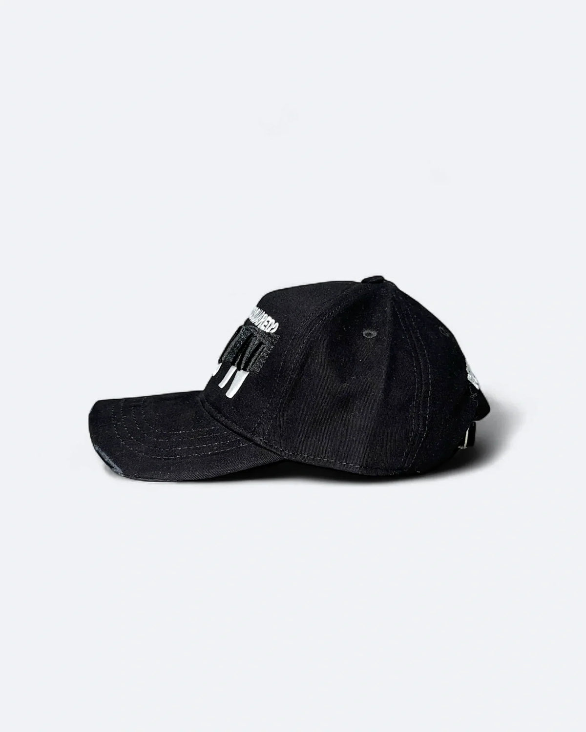 Dsquared2 - ICON Taped Embroidery Cap - Black