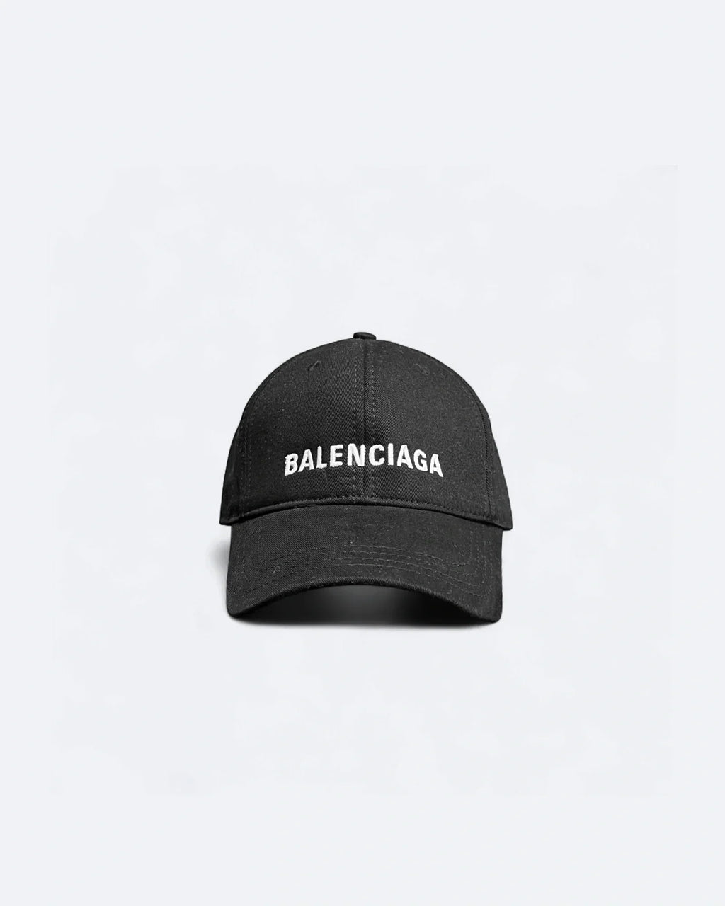Balenciaga - Logo Embroidery Cap - Black