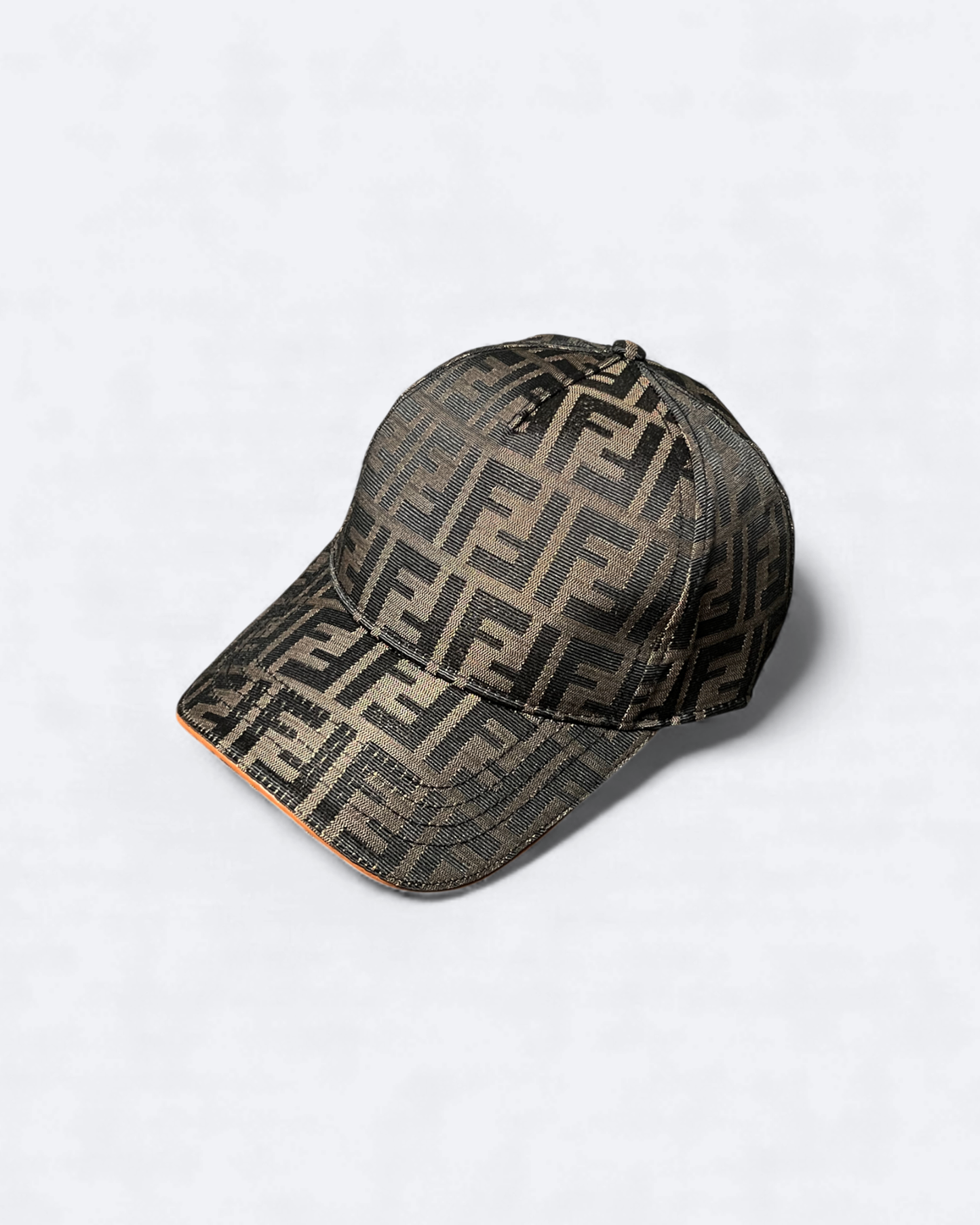 Fendi - FF Pattern Cap - Brown