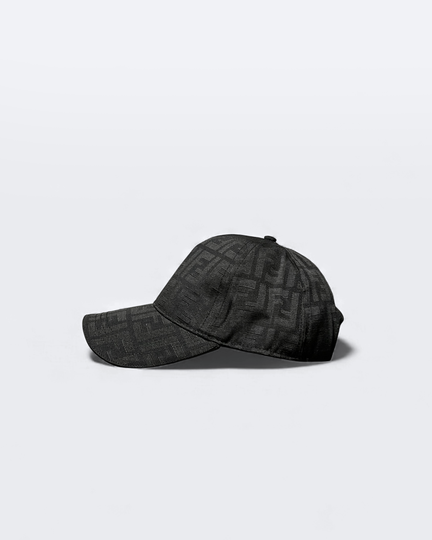 Fendi - FF Pattern Cap - Black