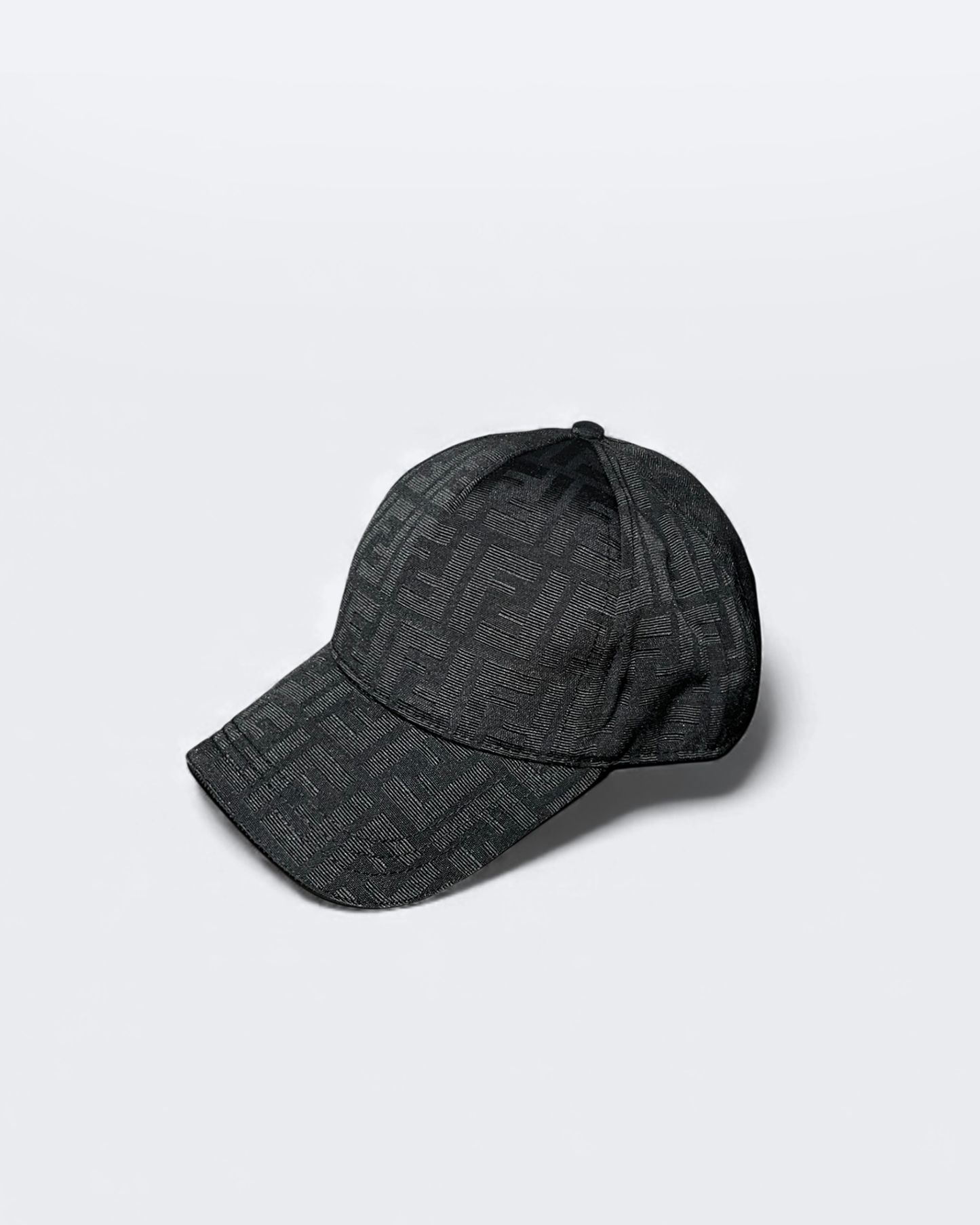 Fendi - FF Pattern Cap - Black