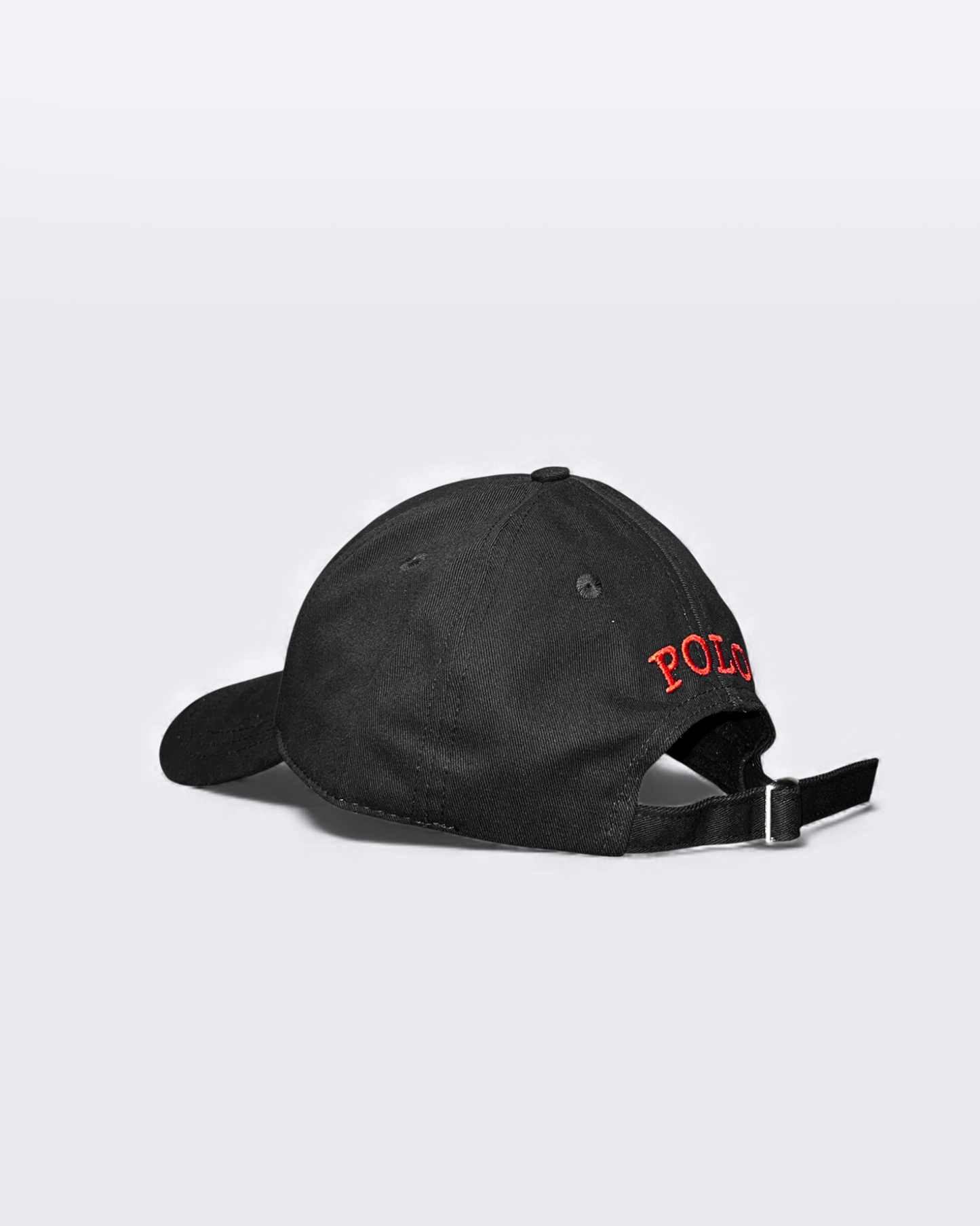 Ralph Lauren - Red Logo Cap - Black
