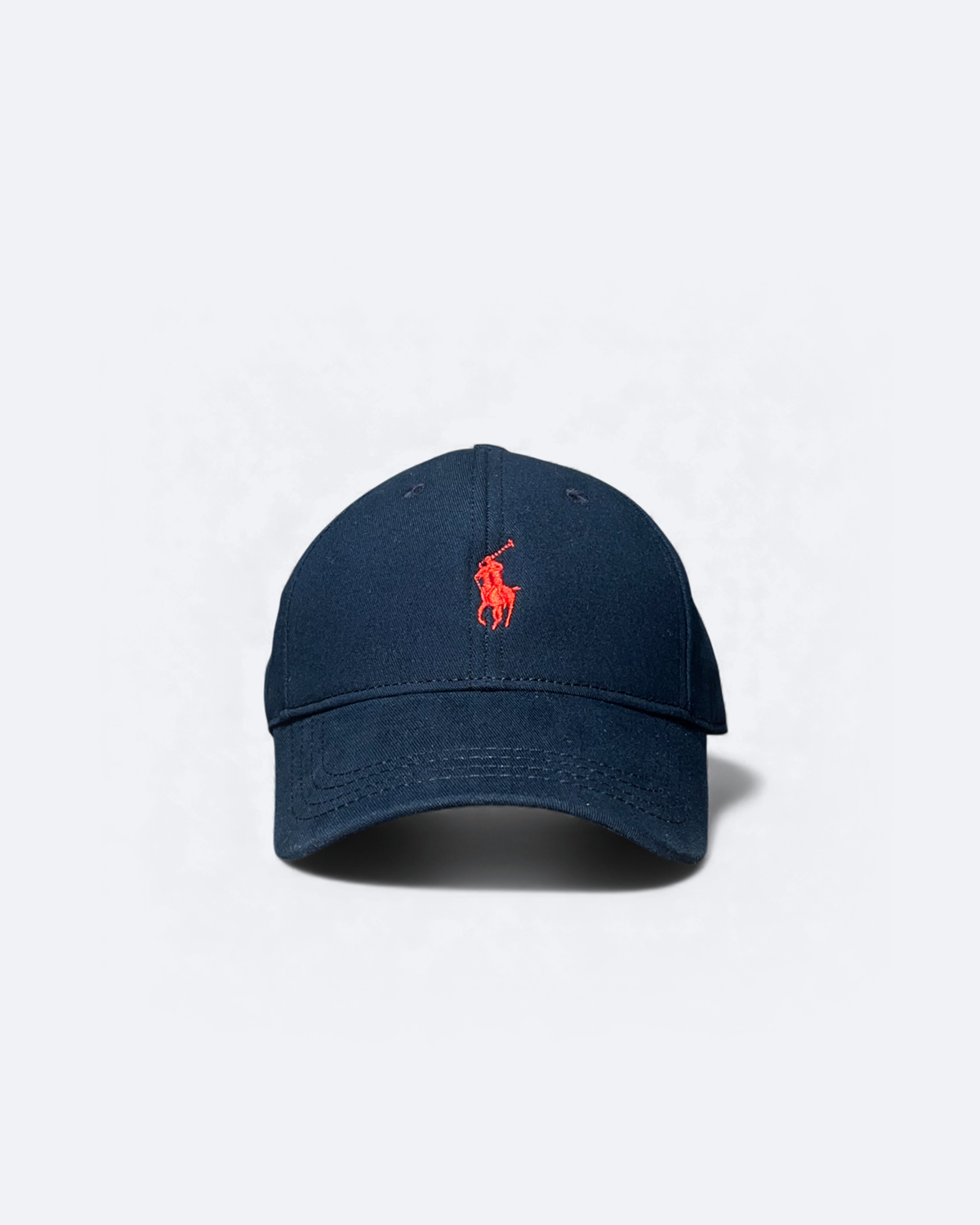 Ralph Lauren - Red Logo Cap - Dark Blue