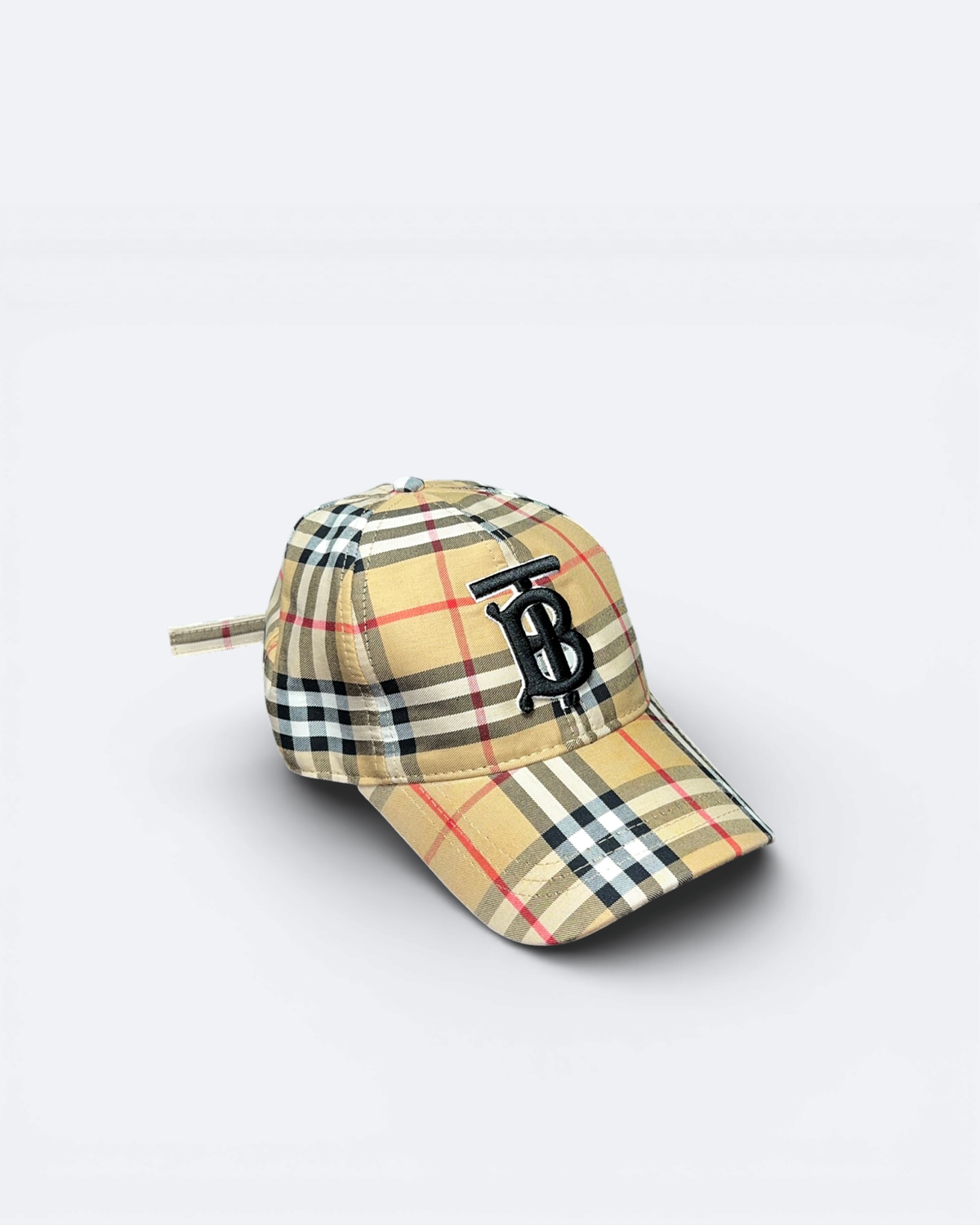 Burberry - Monogram Pattern Cap - Beige