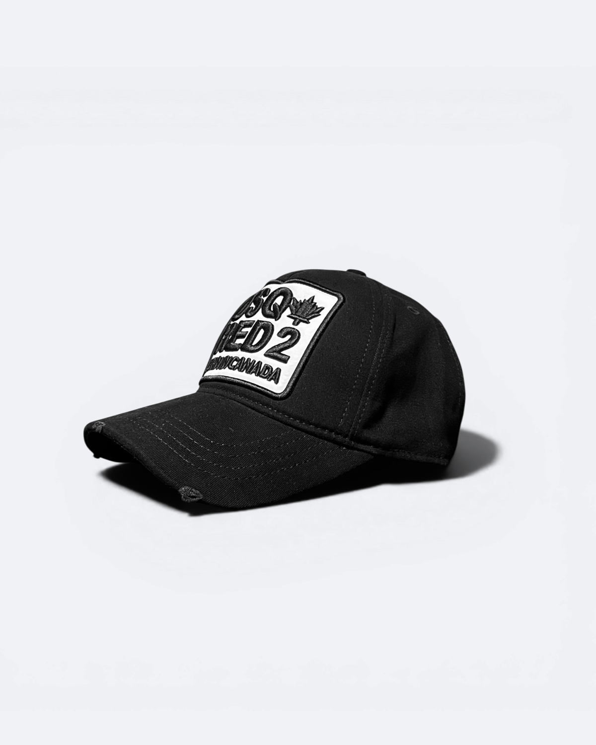 Dsquared2 - Born in Canada White Patch Cap - Black