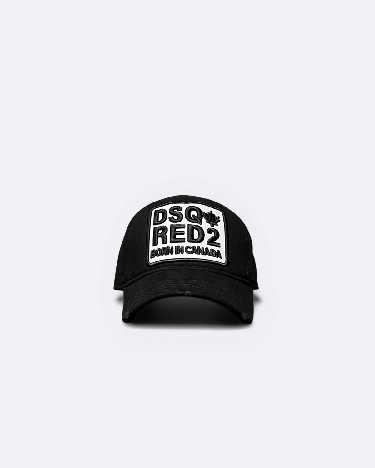 Dsquared2 - Born in Canada White Patch Cap - Black