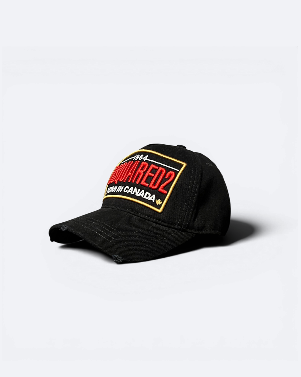 Dsquared2 - Born in Canada Neon Patch Cap - Black