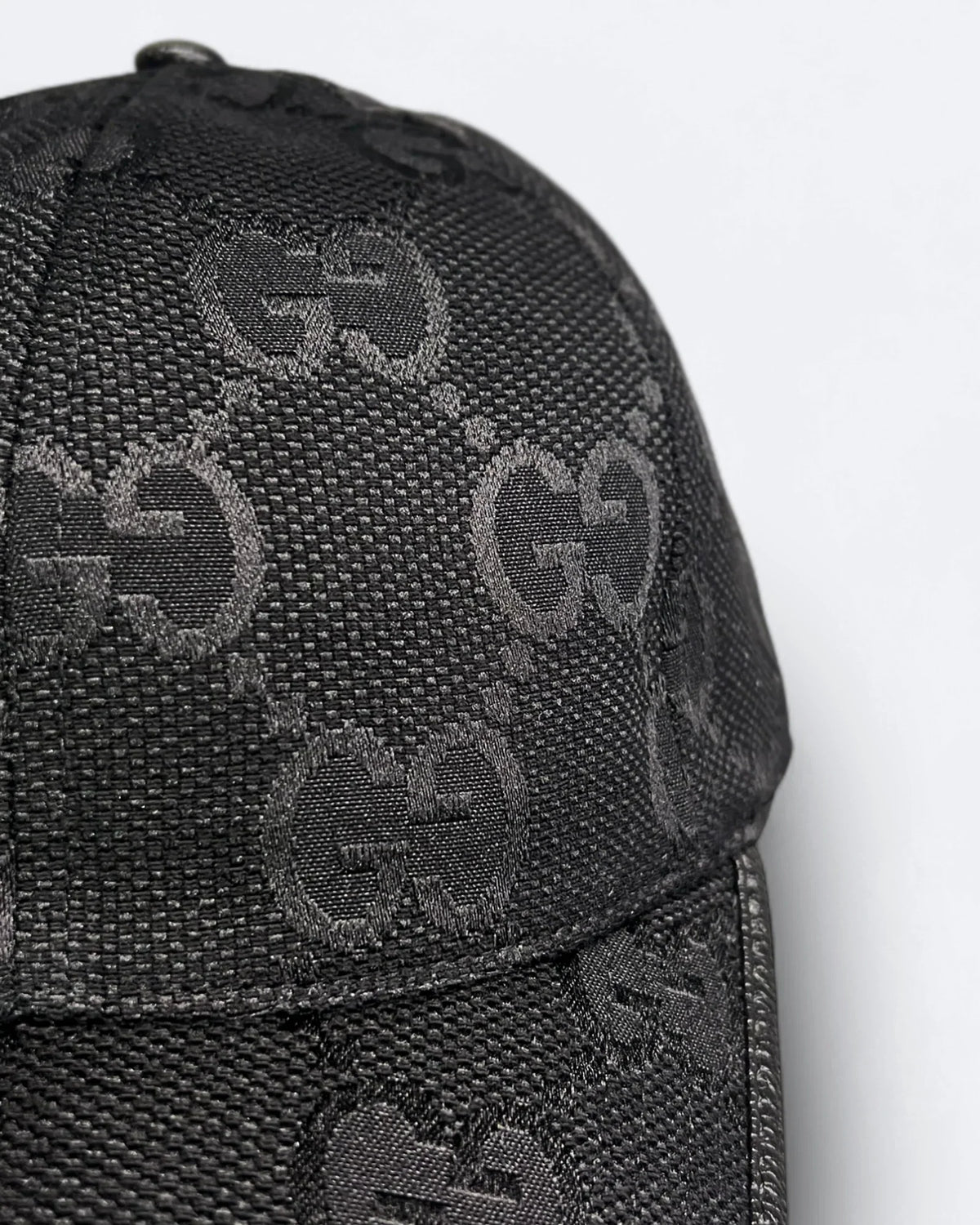 Gucci - GG Pattern Cap - Black