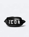 Dsquared2 - ICON Leather Crossbody Bag - Black