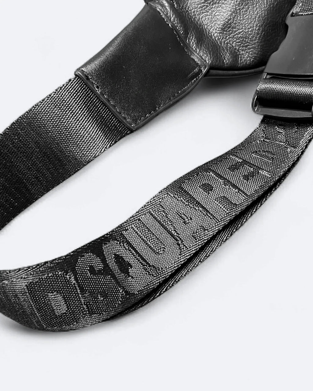 Dsquared2 - ICON Leather Crossbody Bag - Black