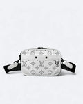 LVTN - Alpha Crossbody Bag - White/Dark Blue