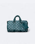 LVTN - Small Duffle Damier Handbag - Teal