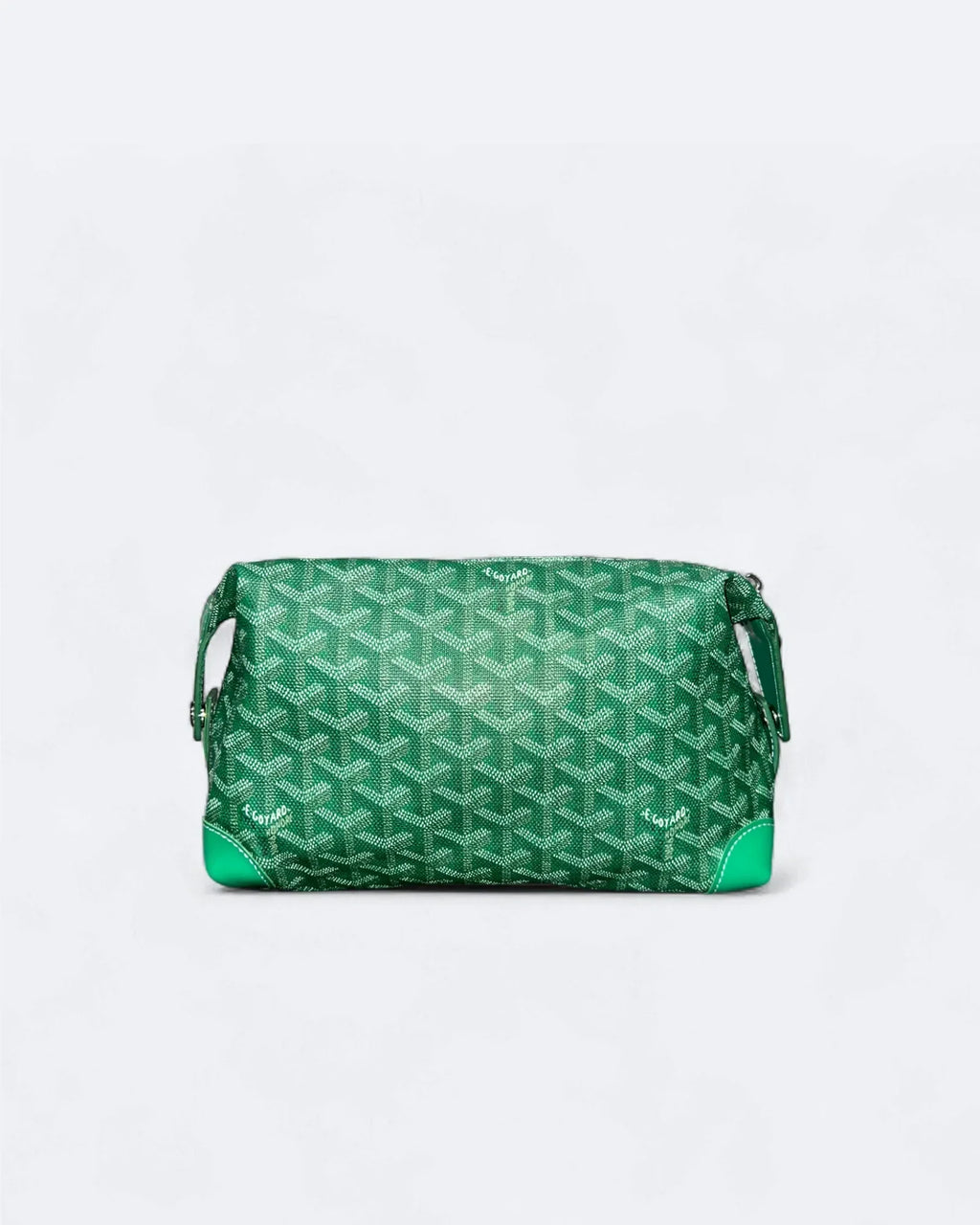 Goyard - Goyardine Pattern Hand Pouch Bag - Green