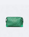 Goyard - Goyardine Pattern Hand Pouch Bag - Green