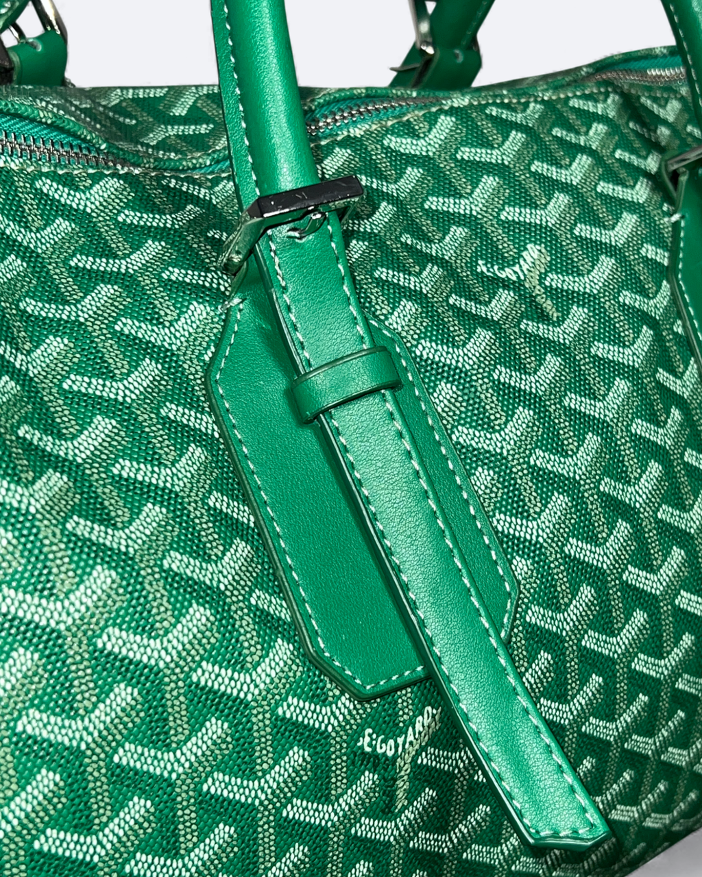 Goyard - Pattern Duffle Bag - Green