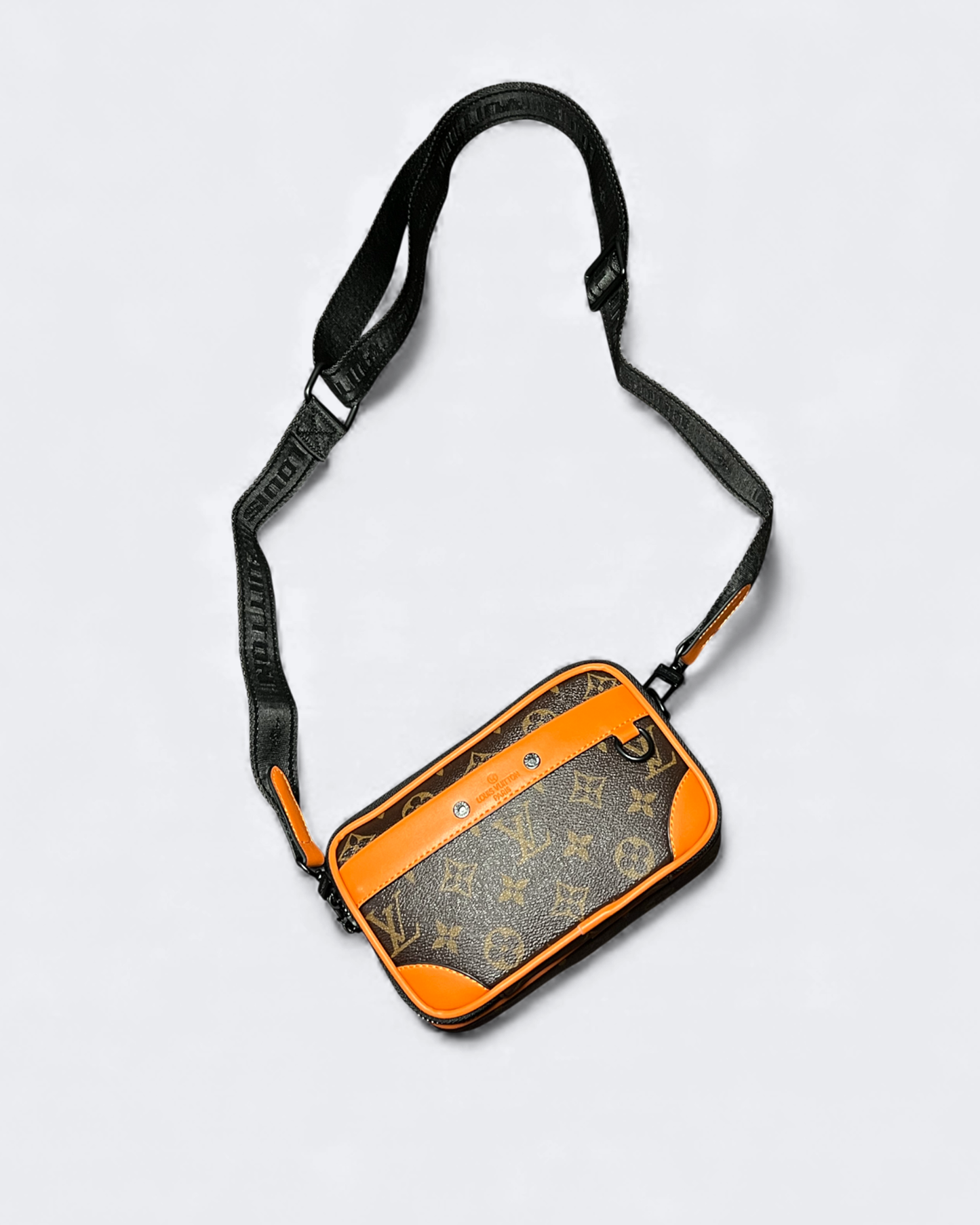 LVTN - Alpha Crossbody Bag - Brown/Orange