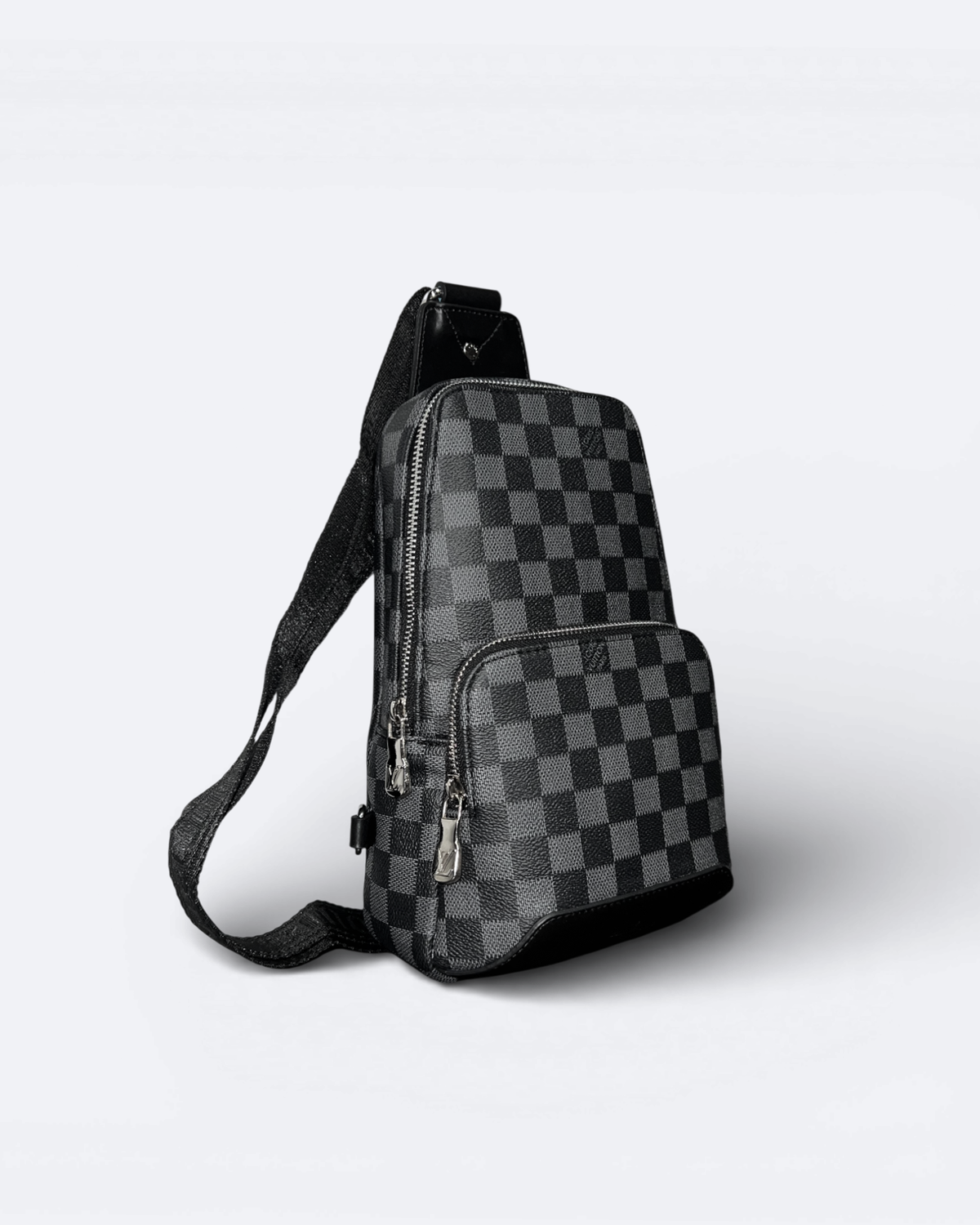 LVTN - Damier Avenue Crossbody Bag - Black