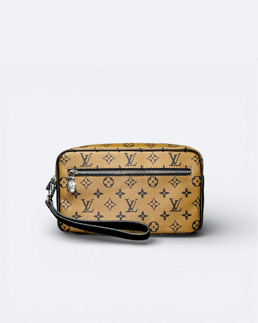 LVTN - Wristlet Pouch Bag - Caramel