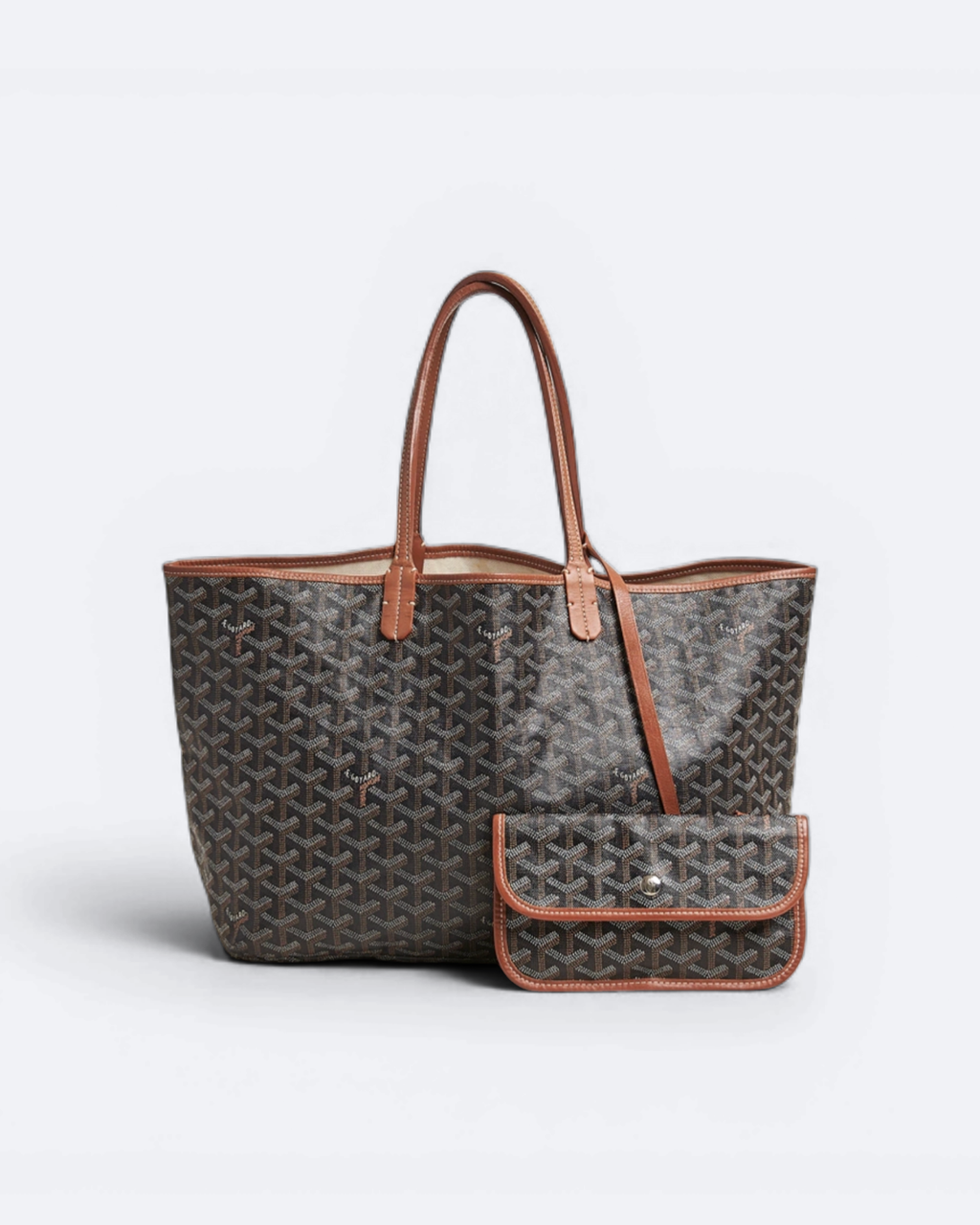 Goyard - Saint Louis Tote Bag - Brown/Leather