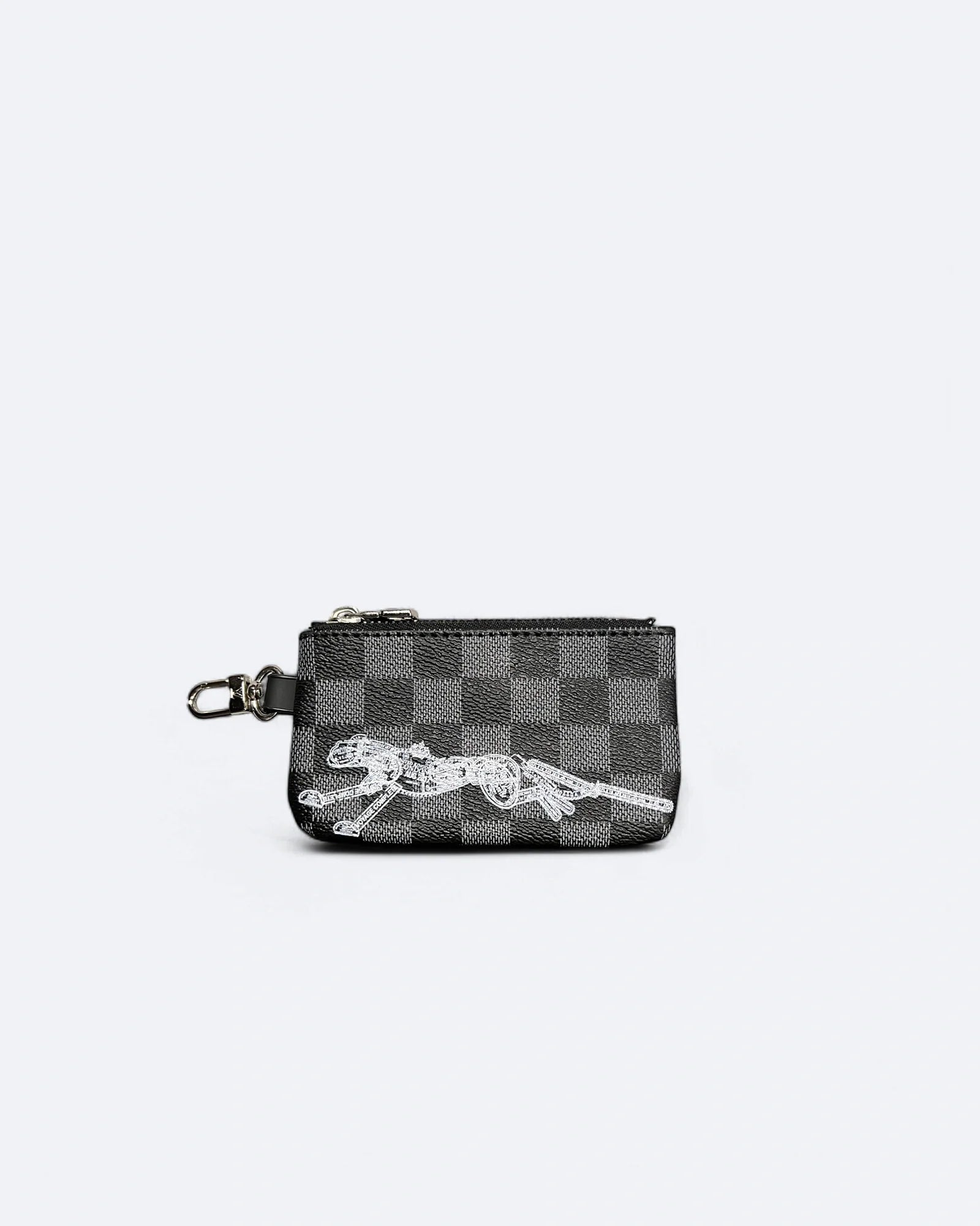 Louis Vuitton - Animal Passport Stamps Damier Trio Bags - Black