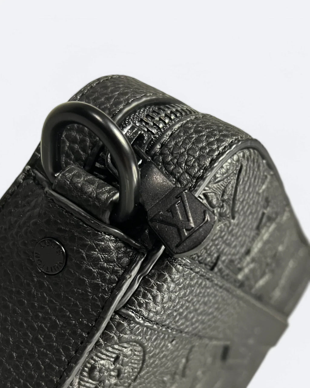 Louis Vuitton - LV Embossed Leather Trio Bags - Black