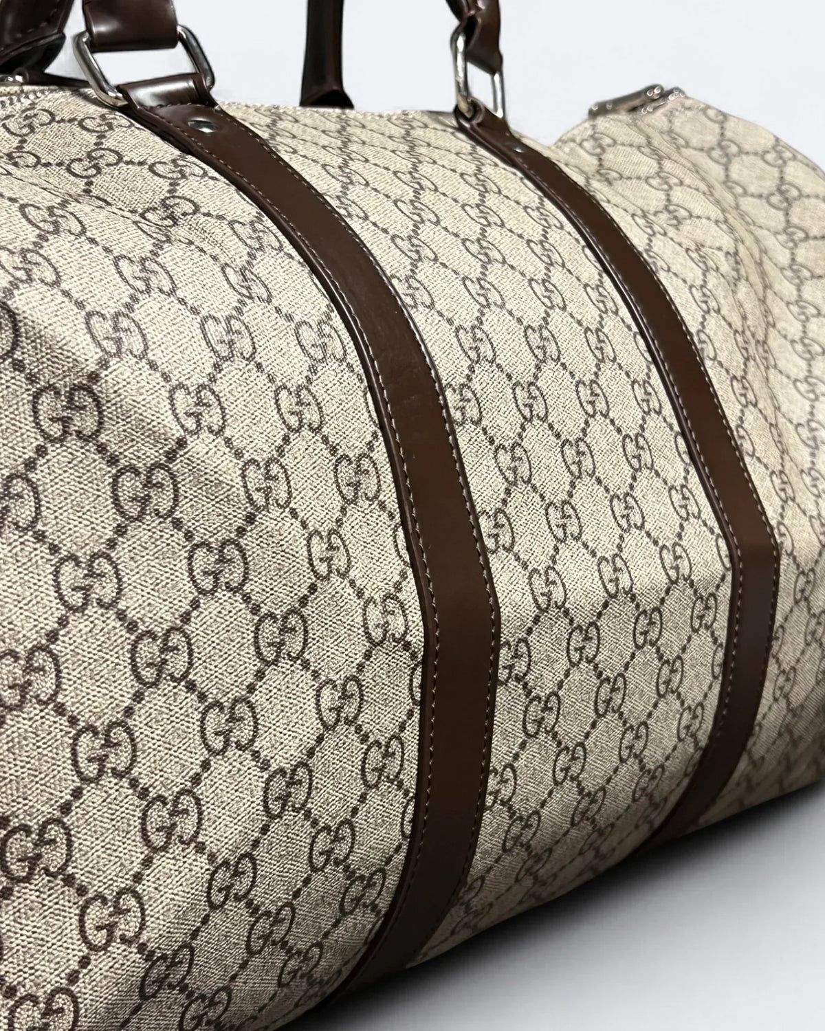 Gucci - GG Pattern Duffle Bag - Beige