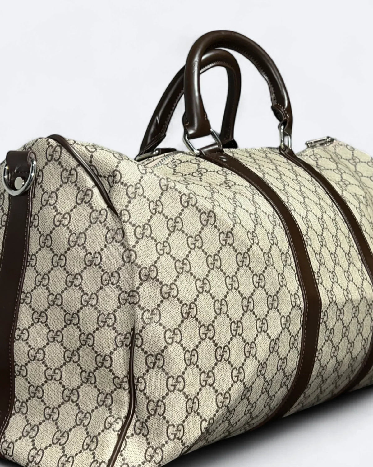 Gucci - GG Pattern Duffle Bag - Beige
