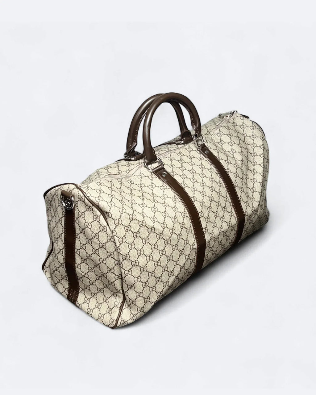 Gucci - GG Pattern Duffle Bag - Beige