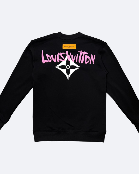 LVTN - Star Logotype Sweatshirt - Black