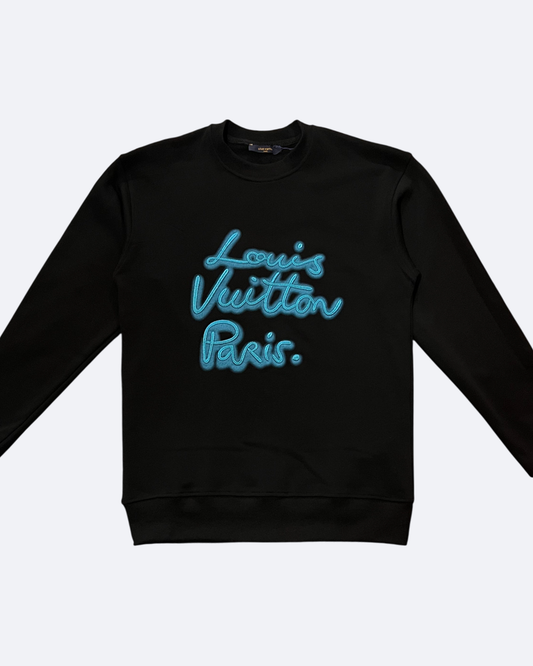 LVTN - Blue Rope Signature Sweatshirt - Black