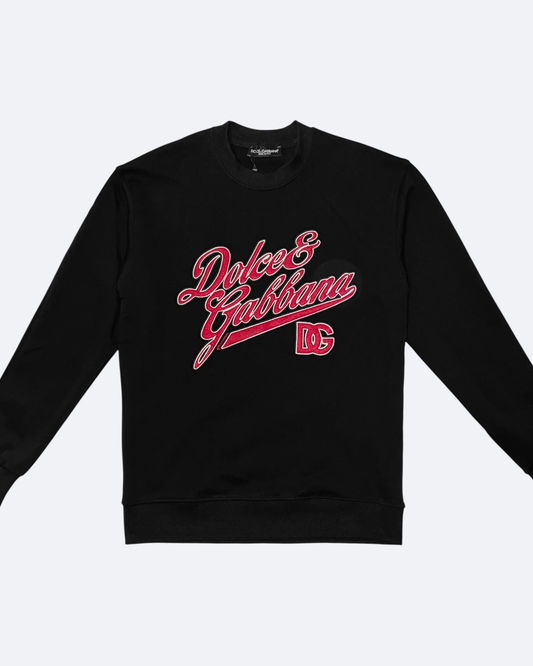 Dolce & Gabbana - Vintage Logotype Sweatshirt - Black