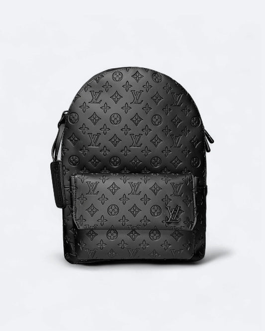 LVTN - Pattern Embossed Backpack - Black