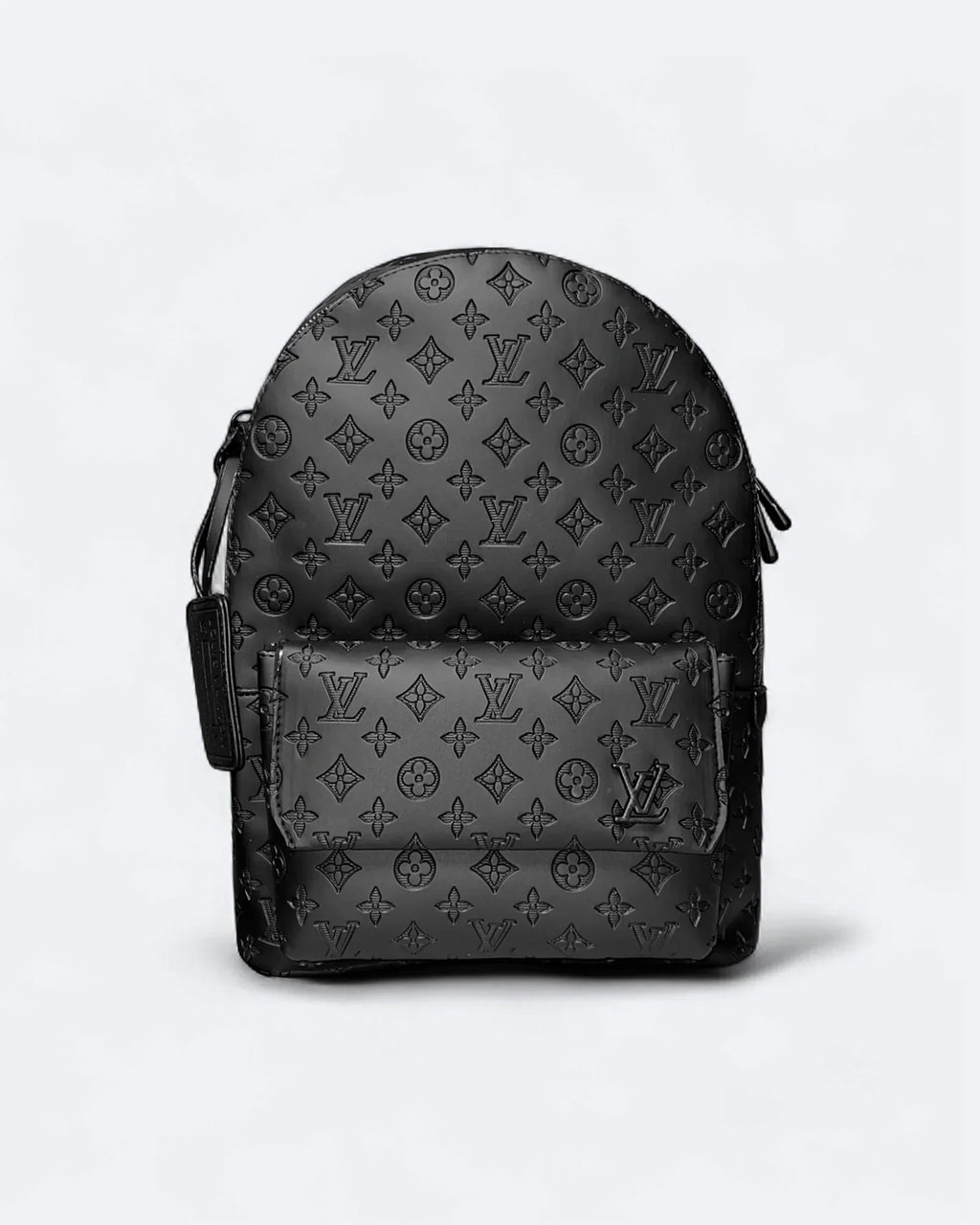 LVTN - Pattern Embossed Backpack - Black