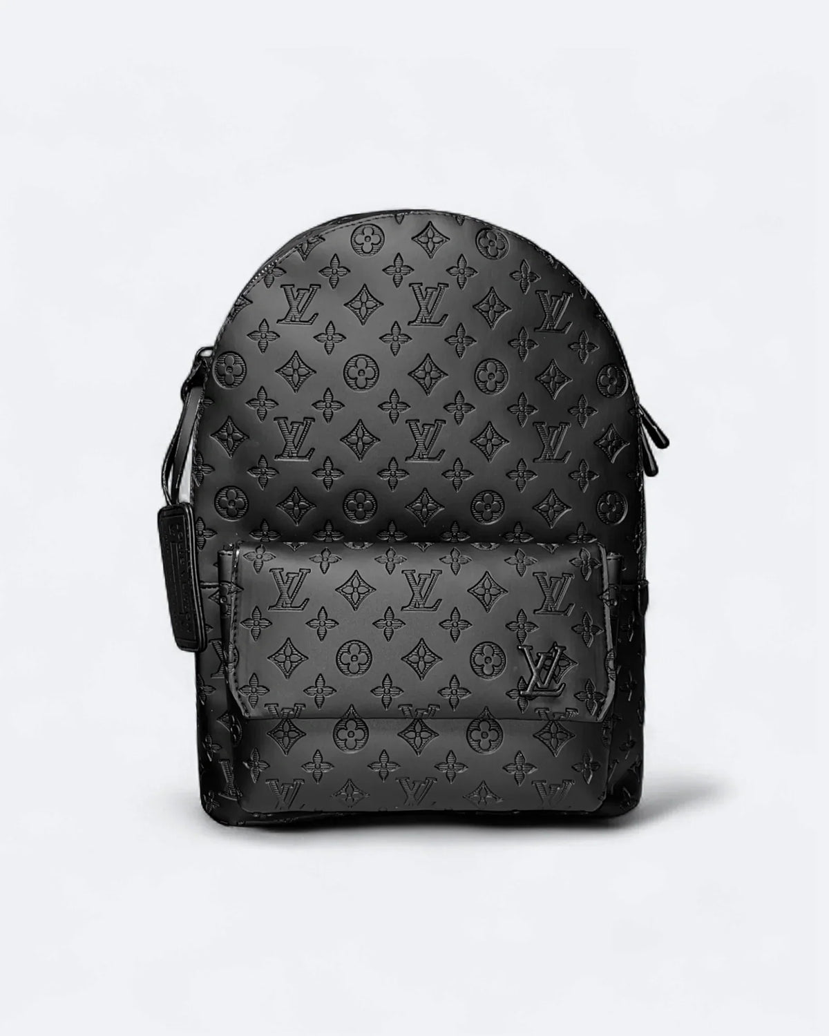 LVTN - Pattern Embossed Backpack - Black