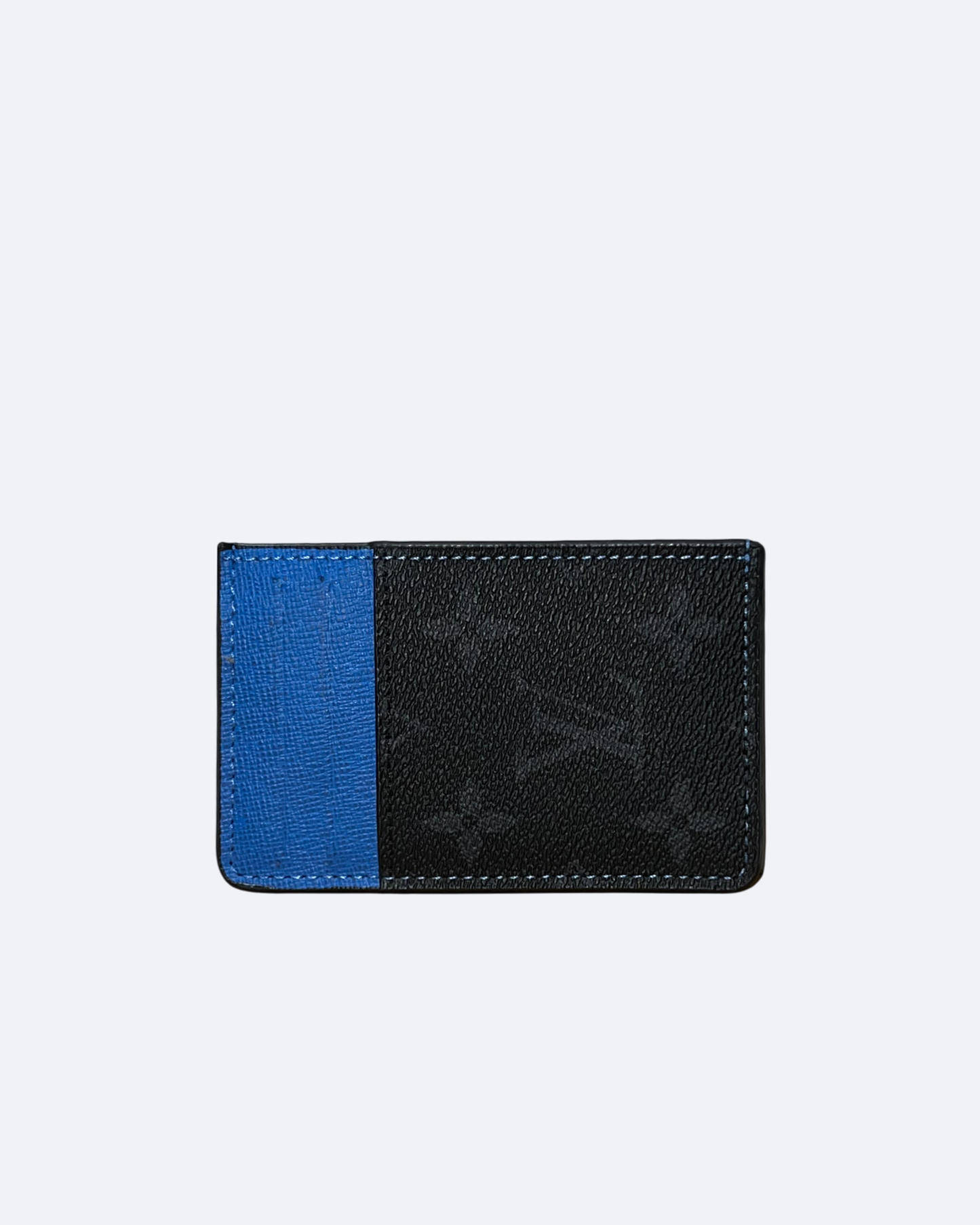 LVTN - Pattern Cardholder - Black/Blue