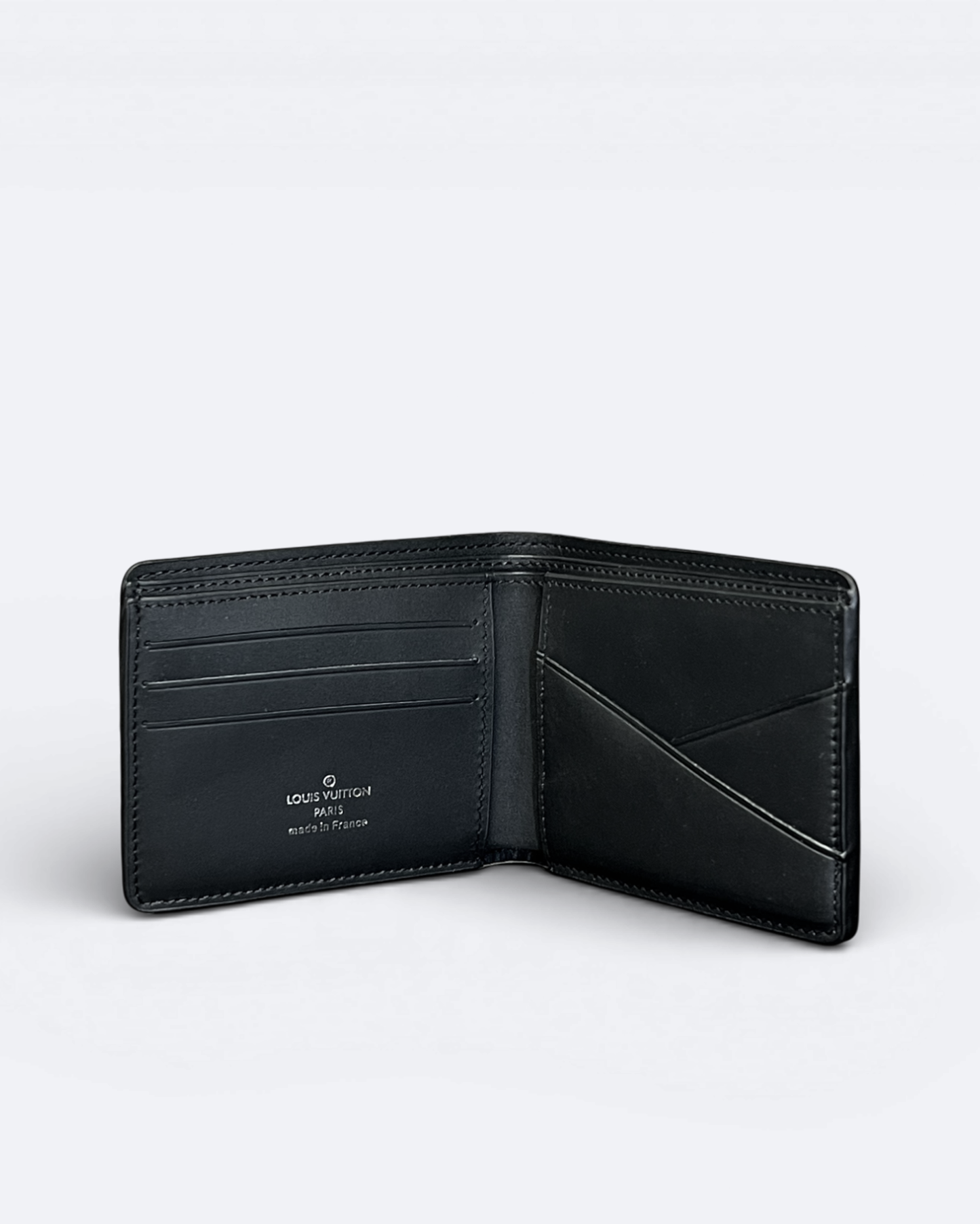 LVTN - Damier Embossed Wallet - Black