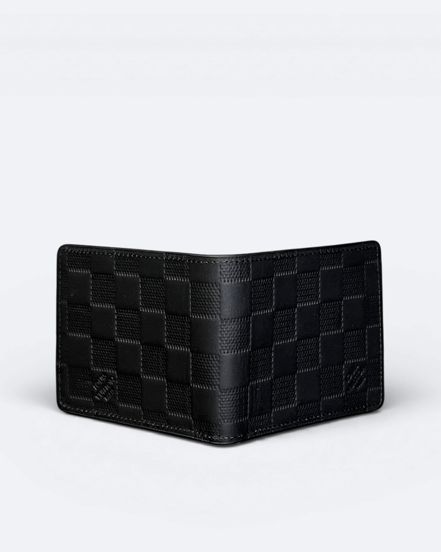 LVTN - Damier Embossed Wallet - Black