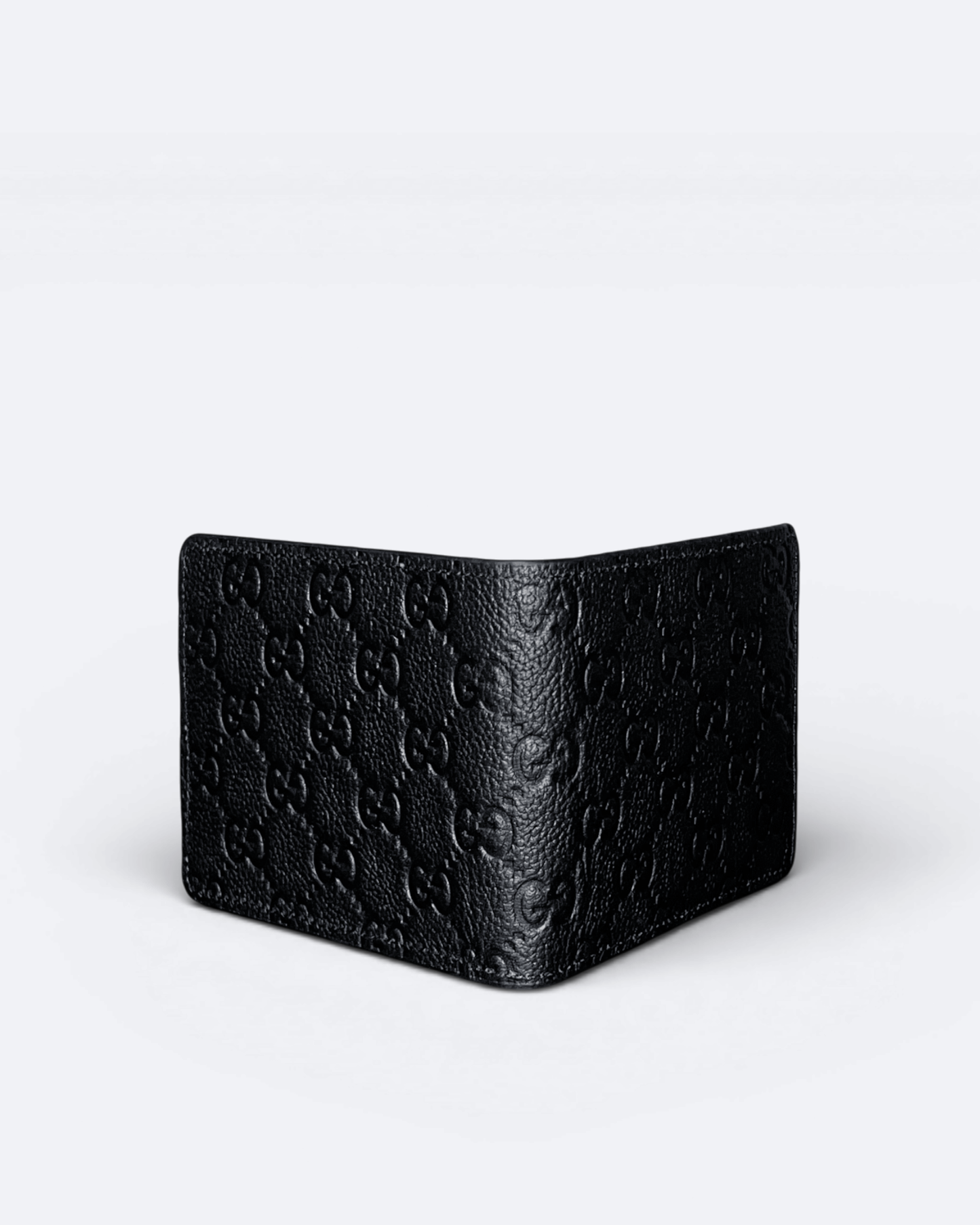 GC - GG Embossed Wallet - Black