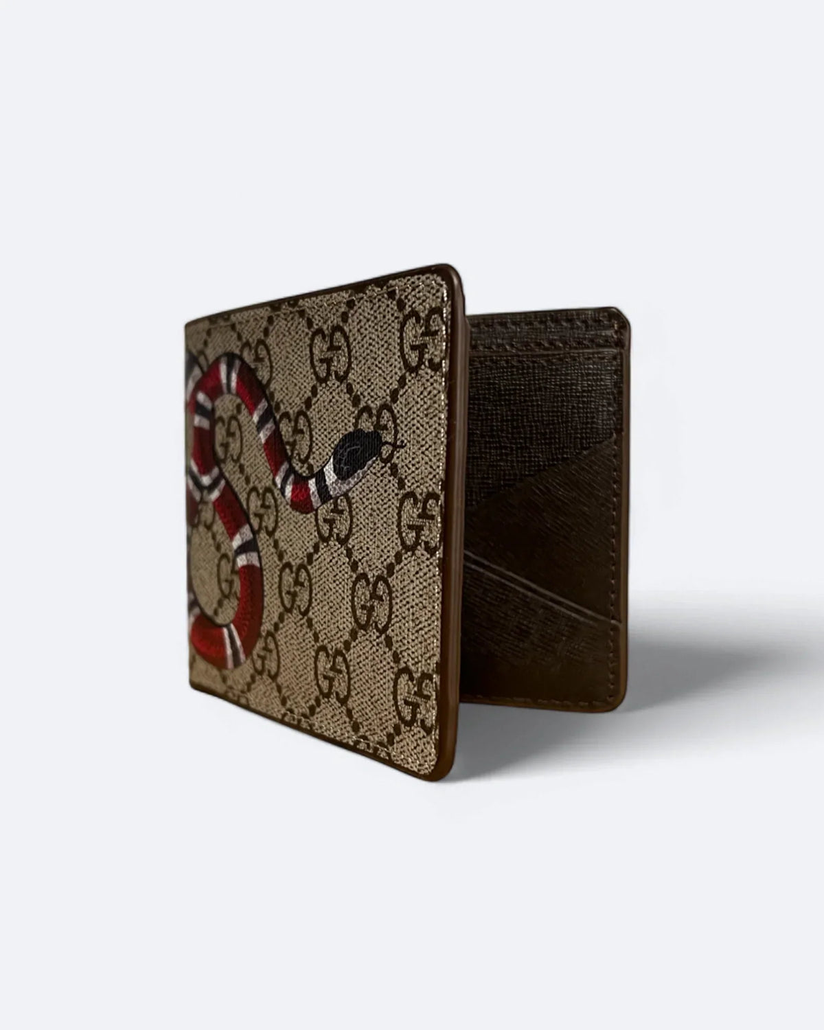 Gucci - GG Kingsnake Wallet - Beige