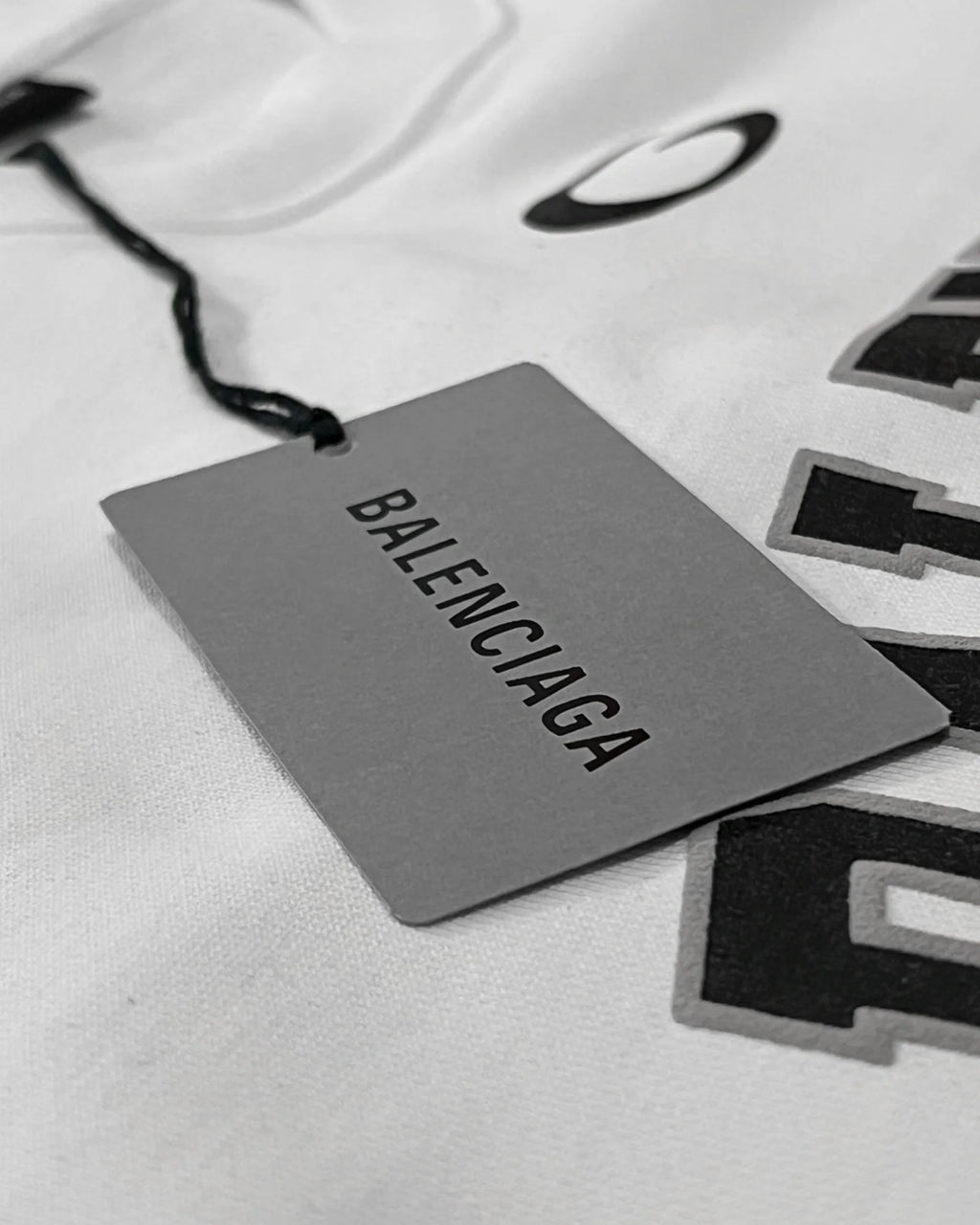 Balenciaga - 01 College Logo Sweatshirt - White