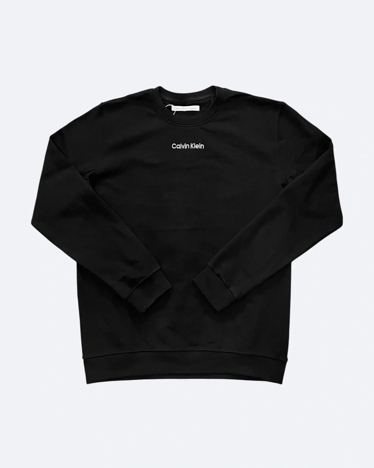 Calvin Klein - Logo Embroidery Sweatshirt - Black